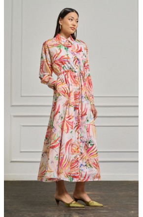 desenli yazlık elbise